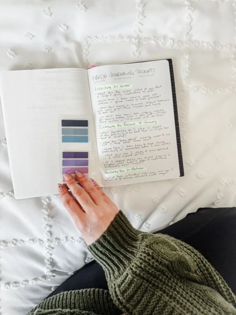 Intentional March Journaling Prompts